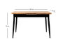Hanah Home Mesa de Comedor Extensible Ay - 1184 en Pino Atlántico
